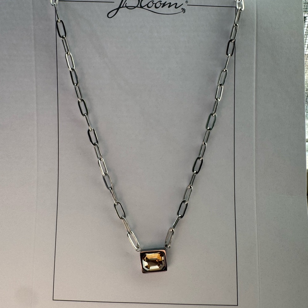 Jbloom Silver and Gold Necklace